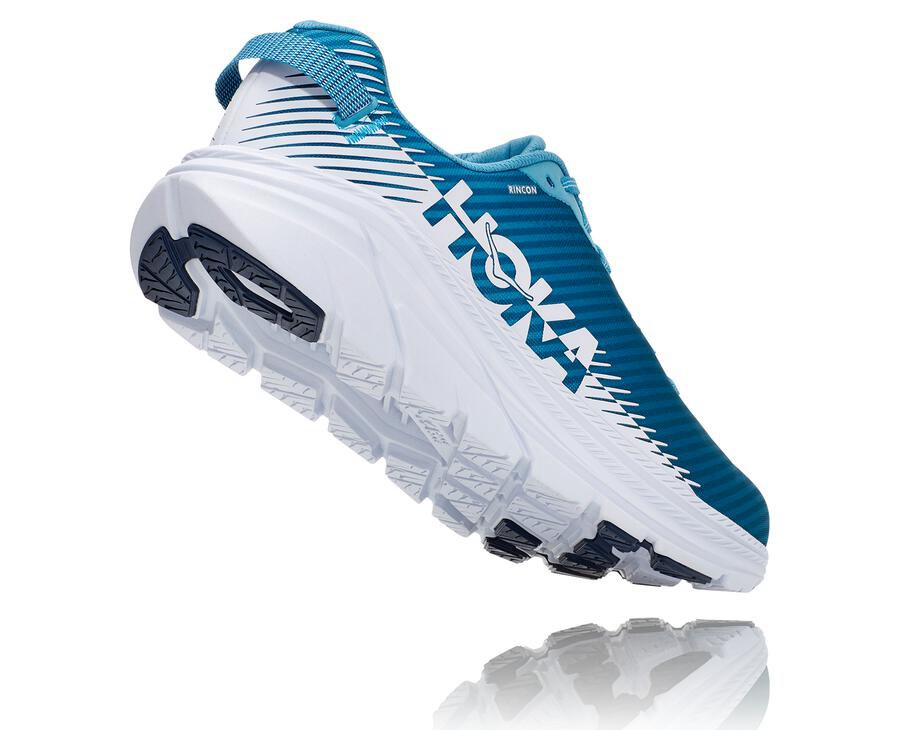 Hoka One One Hardloopschoenen Heren - Rincon 2 - Blauw/Wit - HT6215487